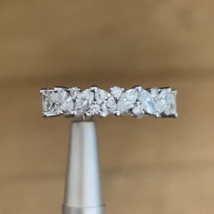Marquise Cut Moissanite Diamond Ring – Ethical Sparkle & Bold Beauty